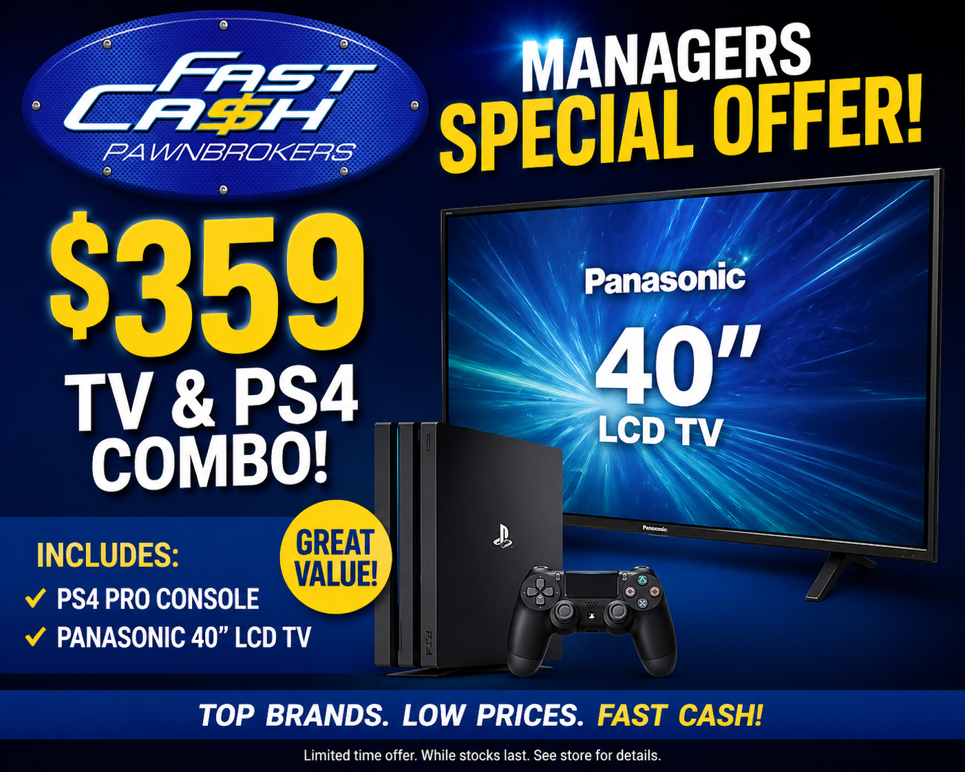 Fast Cash Promotion